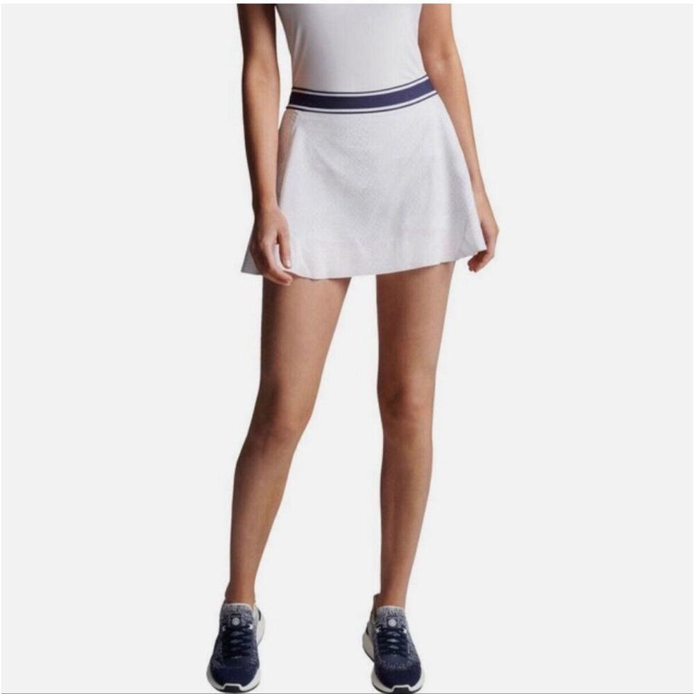 Peter Millar Gabriela White Golf Skort UPF 50+ NWT Size Large